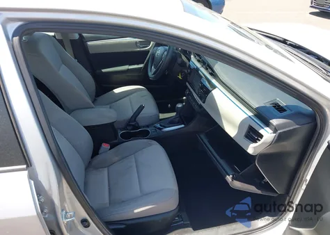 2016 Toyota Corolla Le из США, поврежденный, VIN 5YFBURHE2GP525658